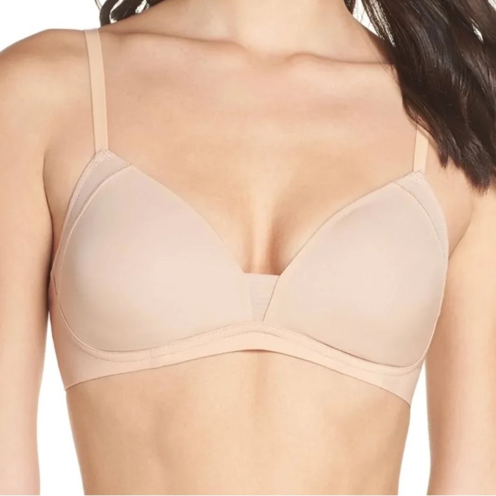 ✨5 FOR $25✨  Madewell Sammie Mesh Trimmed Nude Cream Bralette